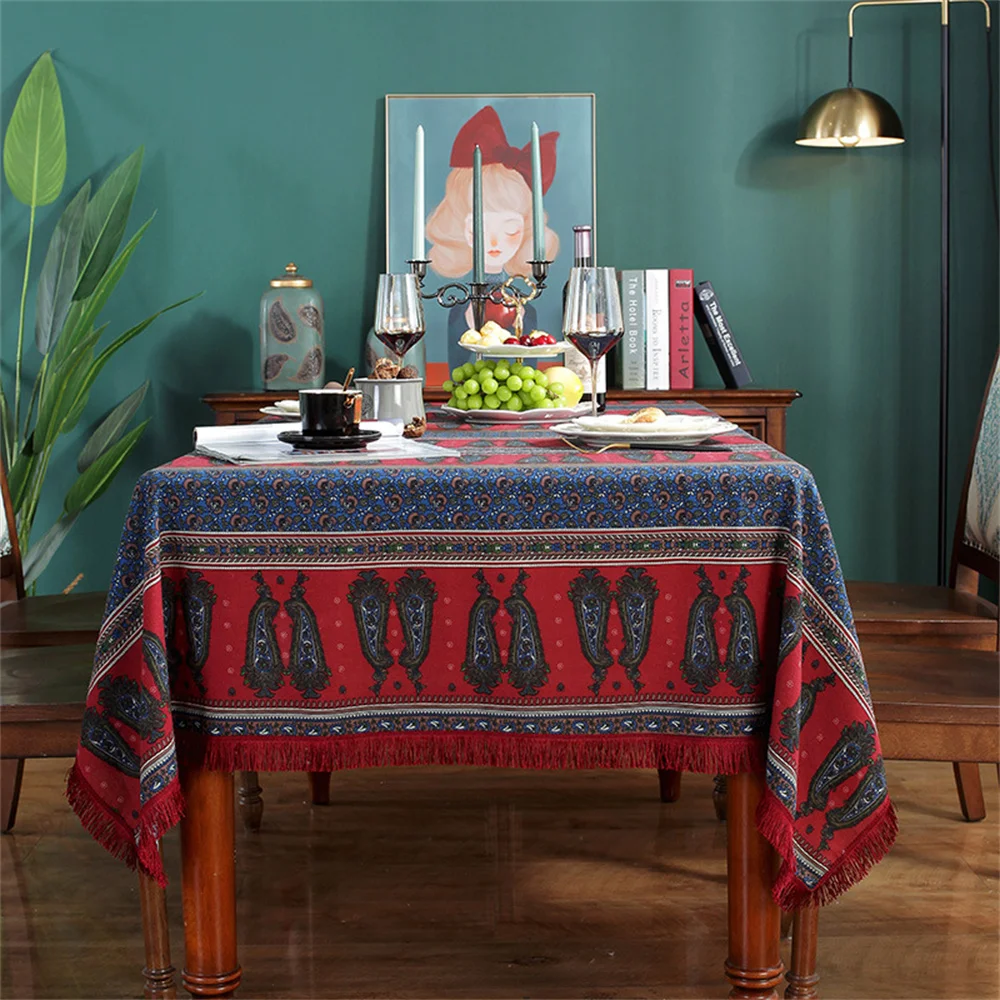 American Tablecloth For Table Pine Cotton Linen Print Christmas Table Cloth Dining Room Fabric Rectangular Table Cover
American Tablecloth For Table Pine Cotton Linen Print Christmas Table Cloth Dining Room Fabric Rectangular Table Cover