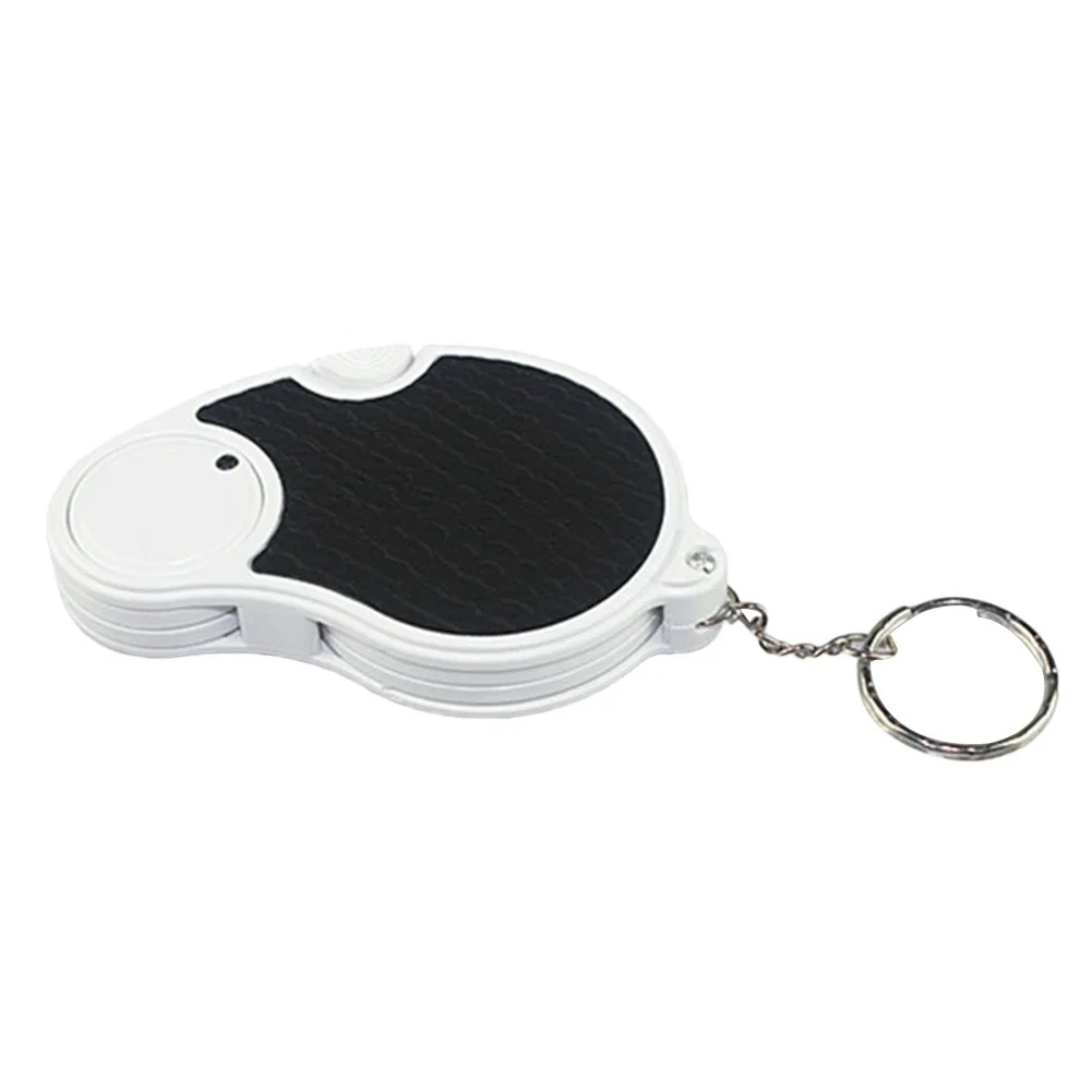 

Pocket Folding 4X Magnifier Reading Magnifying Acrylic Loupe Magnification With LED Light