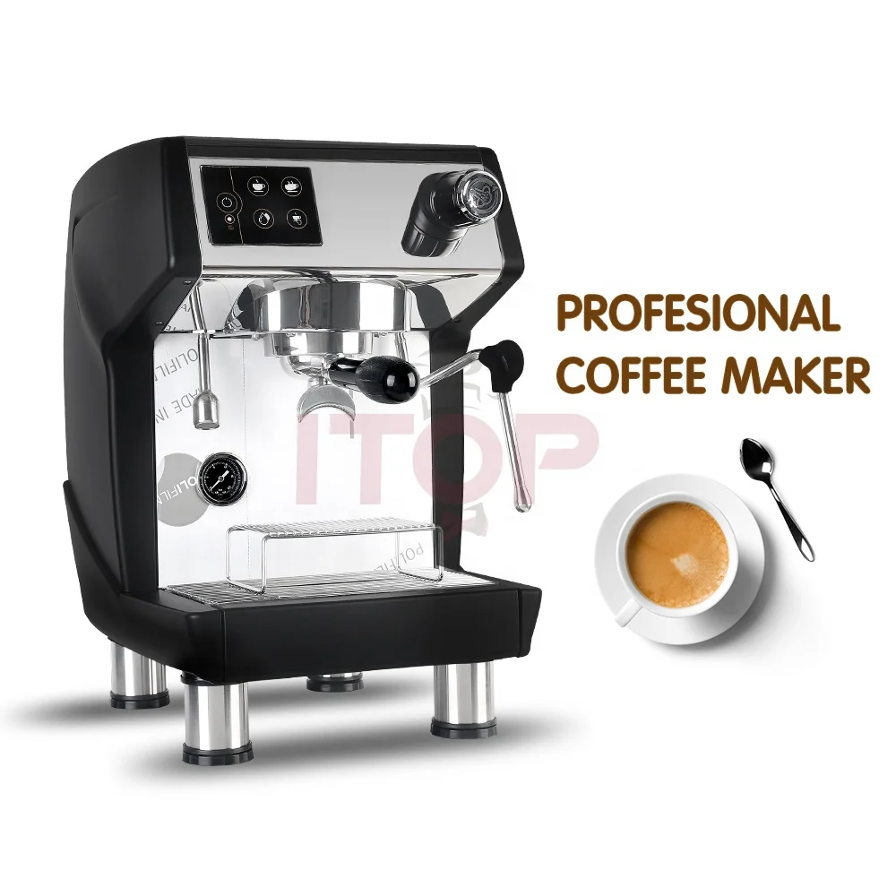 

CM3200D semi-automatic commercial espresso coffee machine with powerful milk frother cappuccino cafe maker Italian water pump