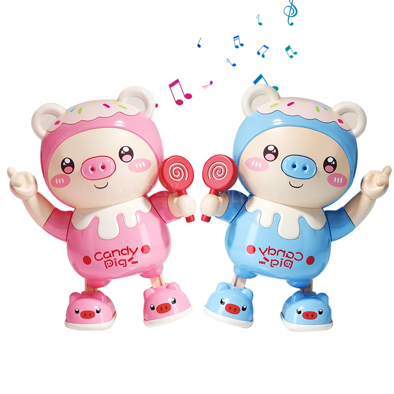 Dance Robot Electric Pet Pig Musical Toys Crawling Educational Interactive Toys For Baby Early learning Birthday Xmas Gifts
Dance Robot Electric Pet Pig Musical Toys Crawling Educational Interactive Toys For Baby Early learning Birthday Xmas Gifts