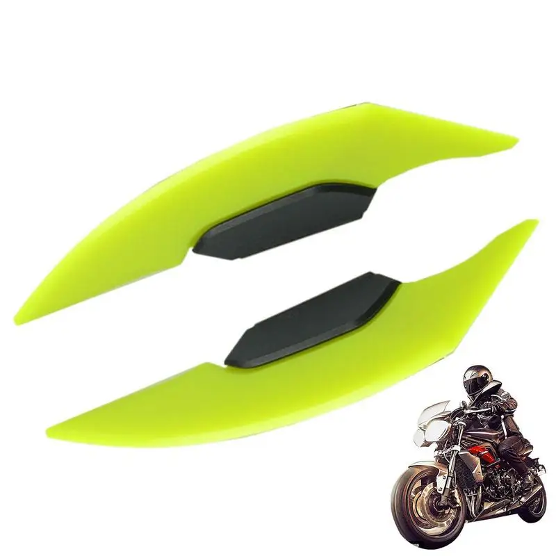 Motorcycle Front Spoiler Side Fairings Winglets Wing Spoiler Universal Modification Accessory Matte Fixed Wind Wing For
Motorcycle Front Spoiler Side Fairings Winglets Wing Spoiler Universal Modification Accessory Matte Fixed Wind Wing For