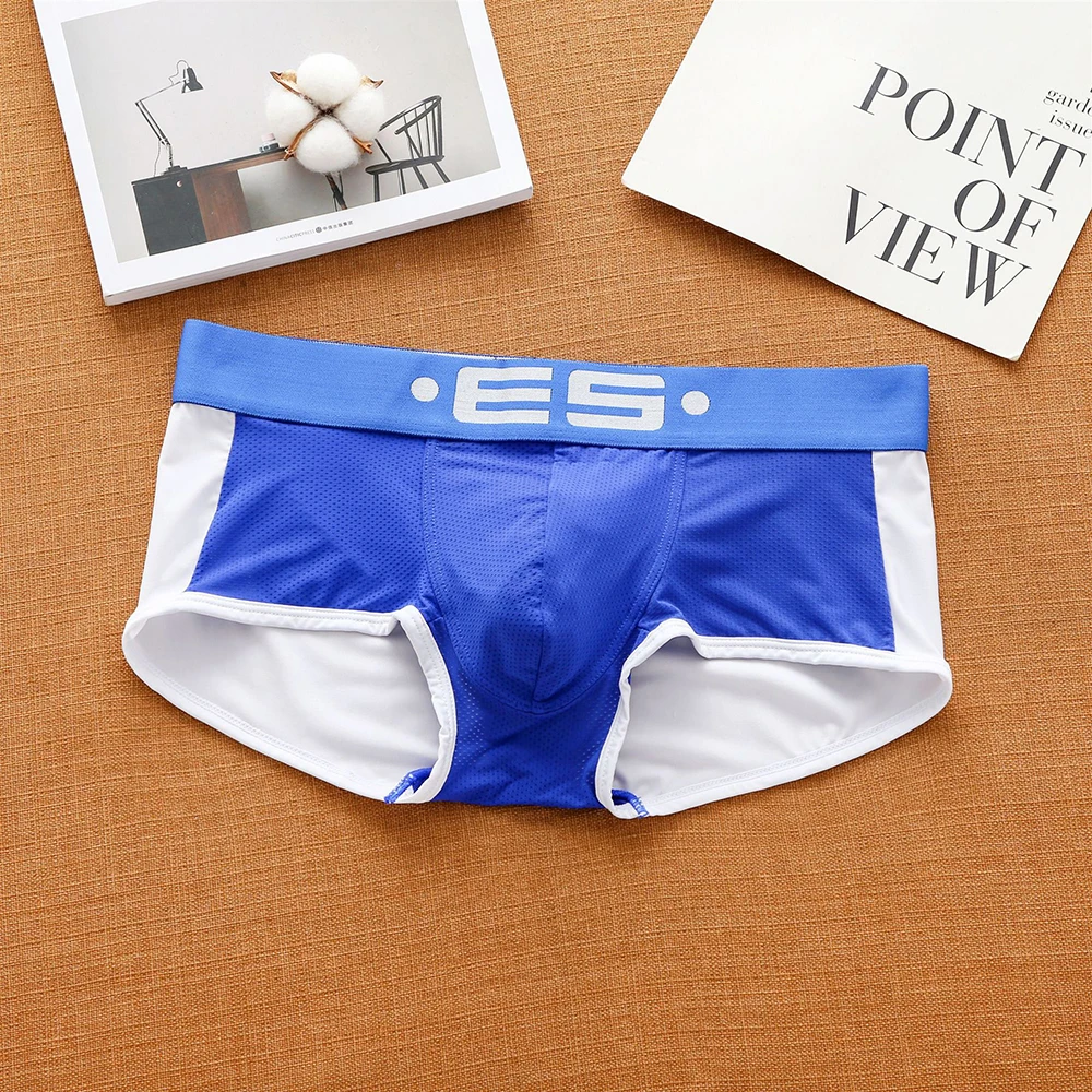 Brand Men's Underwear Boxer Briefs Fashion Trendy Sexy Low Waist Comfortable Breathable Nylon Small Mesh Underpants Dropshipping
Brand Men's Underwear Boxer Briefs Fashion Trendy Sexy Low Waist Comfortable Breathable Nylon Small Mesh Underpants Dropshipping
