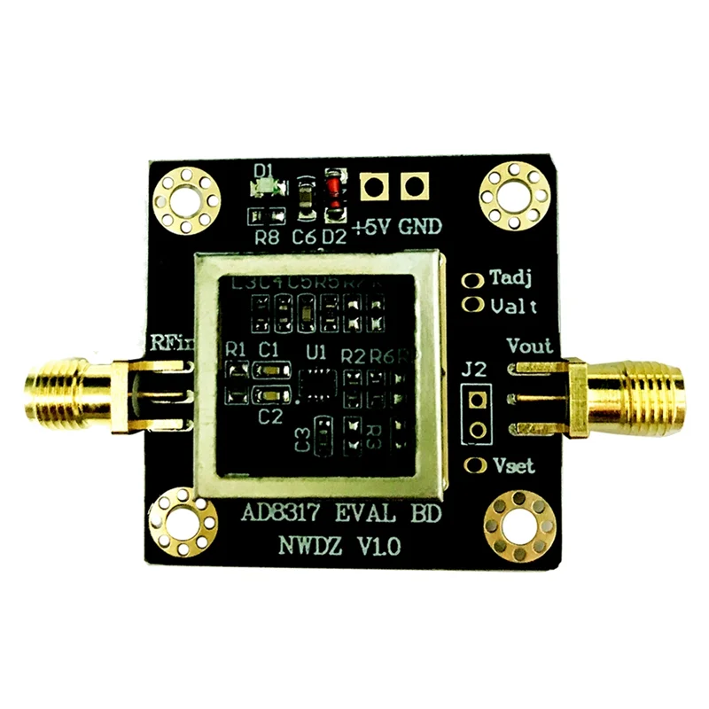 AD8317 модуль динамометр 1M-10GHz 60DB RF Мощность измерительный усилитель логарифмический детектор контроллер
AD8317 модуль динамометр 1M-10GHz 60DB RF Мощность измерительный усилитель логарифмический детектор контроллер