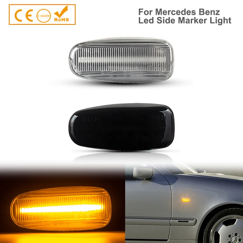 2x Car Side Marker Light Lamp Repeater Light Indicator for Mercedes Benz W210 W208 W638 CLK SLK OEM#2108200921
2x Car Side Marker Light Lamp Repeater Light Indicator for Mercedes Benz W210 W208 W638 CLK SLK OEM#2108200921