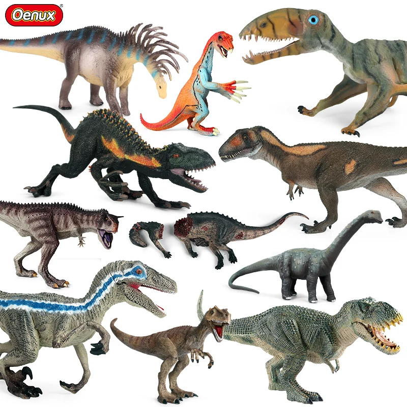 Фигурки Динозавров Юрского периода Oenux Savage, экшн-фигурки T-Rex Pteranodon Spinosaurus Therizinosaurus, коллекционная детская игрушка
Фигурки Динозавров Юрского периода Oenux Savage, экшн-фигурки T-Rex Pteranodon Spinosaurus Therizinosaurus, коллекционная детская игрушка