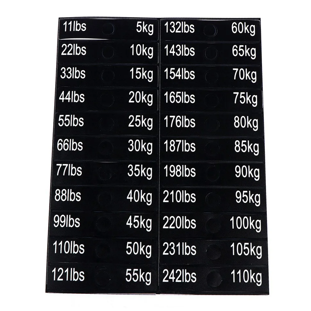 1 Sheet Gym Weight Sticker Labels Fitness Equipment Label Numbers Sticker Labels Gym Equipment Weighted Block Stickers
1 Sheet Gym Weight Sticker Labels Fitness Equipment Label Numbers Sticker Labels Gym Equipment Weighted Block Stickers