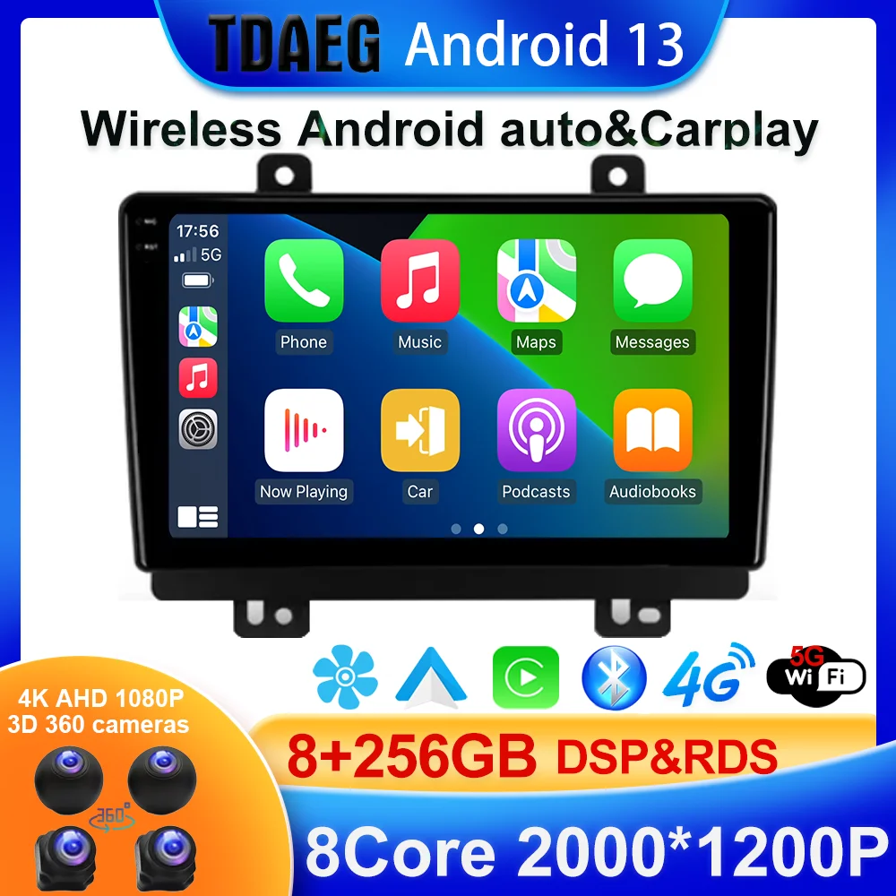 

9 дюймов для Chery Tiggo 7 1 2016 - 2020 автомобильное радио, мультимедийный видеоплеер, навигация GPS, Android No 2din BT5.0 8 + 256G Android 13