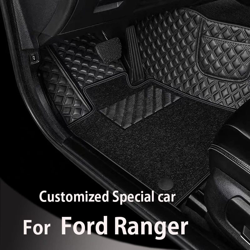 Custom Car floor mats for Ford Ranger 2018 auto foot Pads automobile carpet cover interior accessories
Custom Car floor mats for Ford Ranger 2018 auto foot Pads automobile carpet cover interior accessories