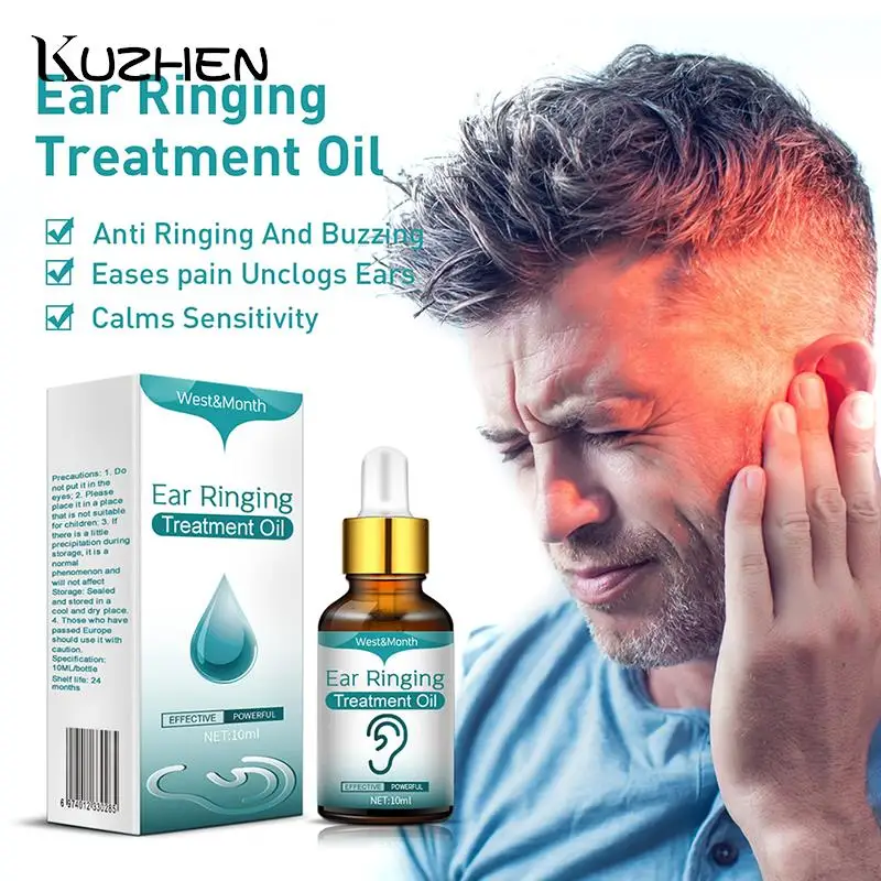 1pcs 10ml Ear Ringing Relieving Drops Relieve Deafness Health Care Treatment Relief Drops Tinnitus Itching Earache
1pcs 10ml Ear Ringing Relieving Drops Relieve Deafness Health Care Treatment Relief Drops Tinnitus Itching Earache