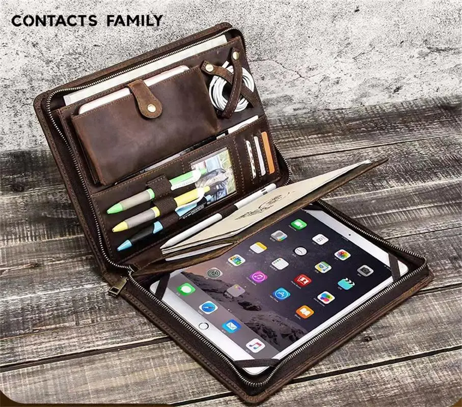 High quality New design crazy horse Genuine leather protective sheath case for apple iPad Pro 9.7/10.5/11 " bag
High quality New design crazy horse Genuine leather protective sheath case for apple iPad Pro 9.7/10.5/11 " bag
