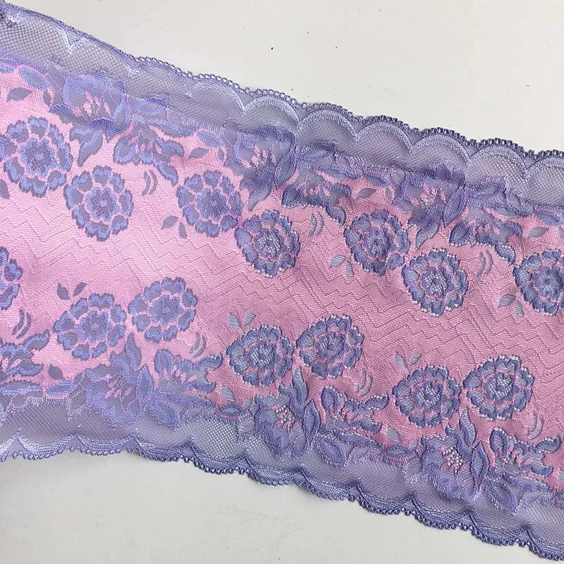 35Yards Vintage Purple Embroidered Stretch Elastic Lace Trims For Sewing Lingerie Underwear Bra Dress Decor
35Yards Vintage Purple Embroidered Stretch Elastic Lace Trims For Sewing Lingerie Underwear Bra Dress Decor