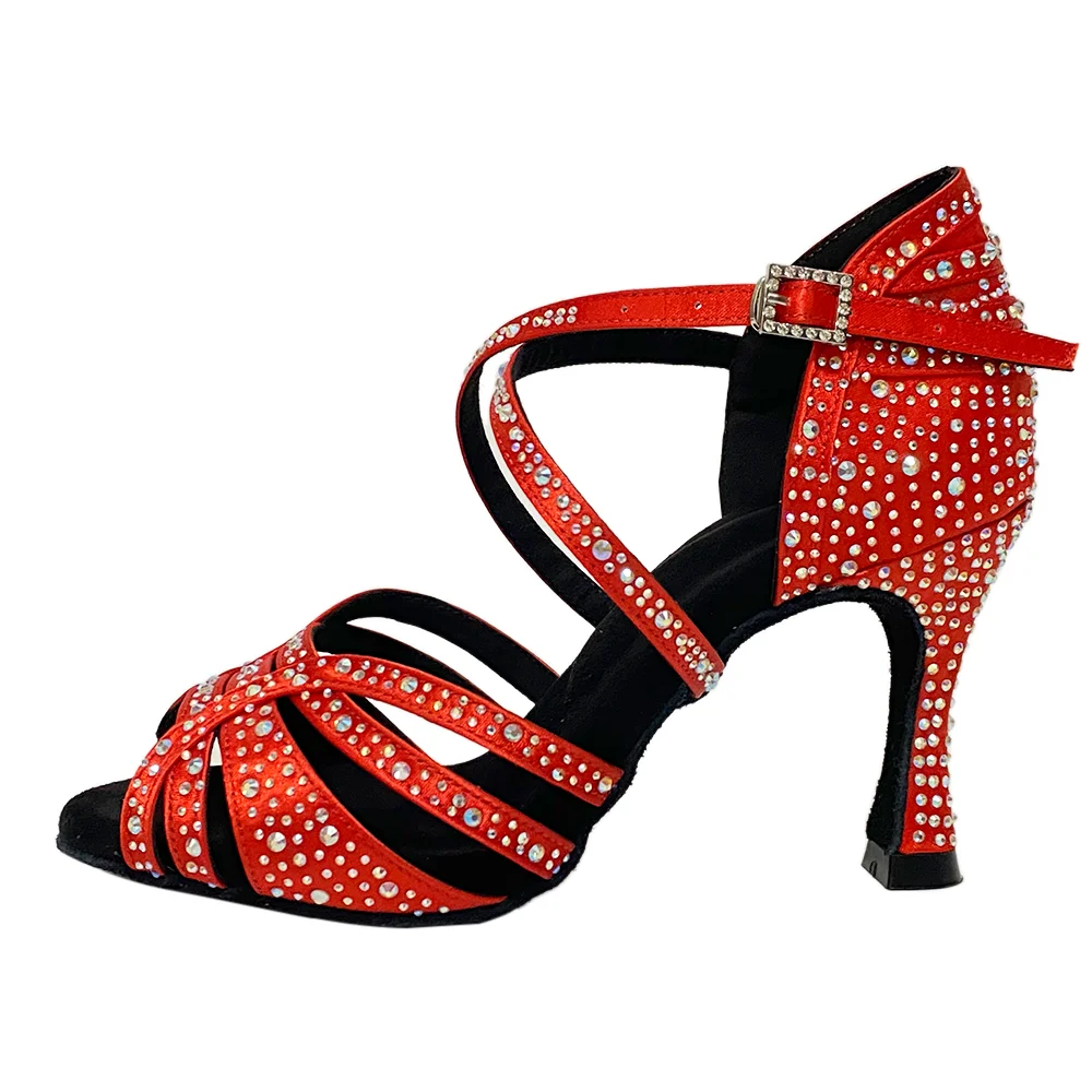 Red Latin Dance Shoes Women Indoor Hollow Out Ballroom Dance High Heels Party Shoes Tango Salsa Shoes For Dancing
Red Latin Dance Shoes Women Indoor Hollow Out Ballroom Dance High Heels Party Shoes Tango Salsa Shoes For Dancing