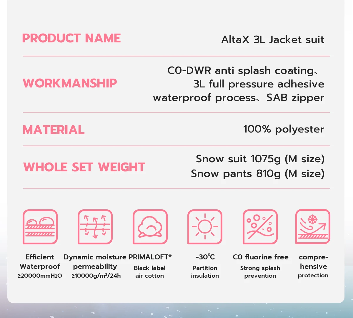 ناقلات الرجال النساء 3L القطن سترة تزلج بناطيل تزلج شتاء دافئ يندبروف مقاوم للماء الرياضة في الهواء الطلق على الجليد معطف التزلج بنطلون ناقلات الرجال النساء 3L القطن سترة تزلج بناطيل تزلج شتاء دافئ يندبروف مقاوم للماء الرياضة في الهواء الطلق على الجليد معطف التزلج بنطلون