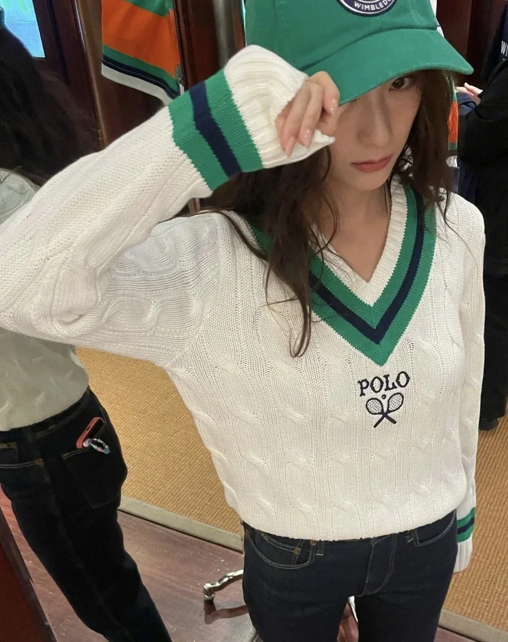 Новинка, женская одежда RL, весенний свитер с V-образным вырезом, корейский отзыв, много моделей одежды, повседневный вязаный свободный женский свитер с длинным рукавом, 2024
Новинка, женская одежда RL, весенний свитер с V-образным вырезом, корейский отзыв, много моделей одежды, повседневный вязаный свободный женский свитер с длинным рукавом, 2024