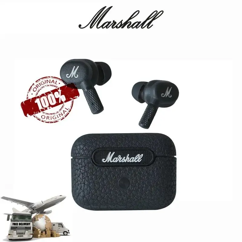 

Беспроводные наушники MARSHALL MOTIF ANC, Bluetooth 5,2, водонепроницаемые наушники-вкладыши с активным шумоподавлением