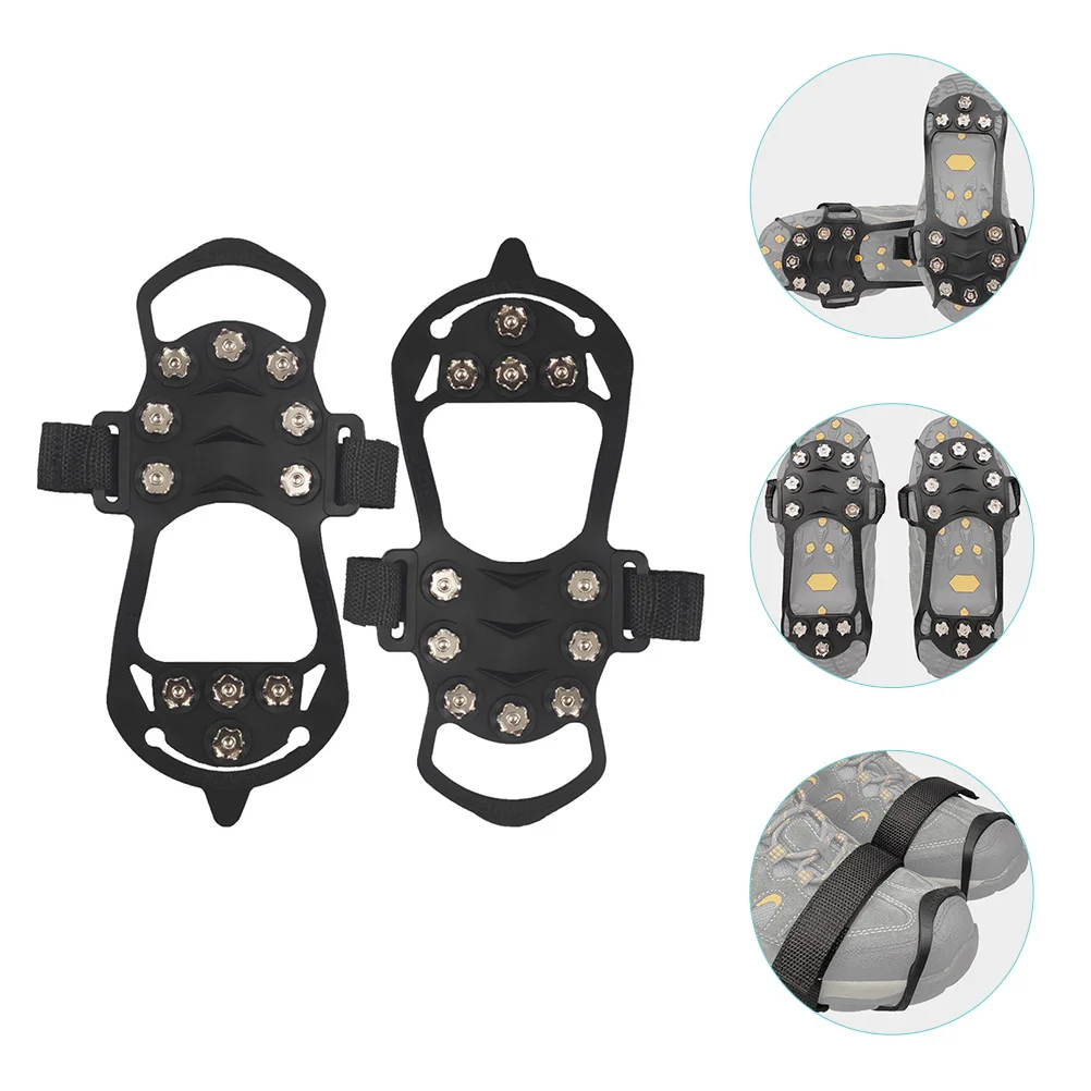 Mountaineering Covers Anti-slip Outdoor Supplies Climbing Shoes Spikes Traction Grips Metal
Mountaineering Covers Anti-slip Outdoor Supplies Climbing Shoes Spikes Traction Grips Metal