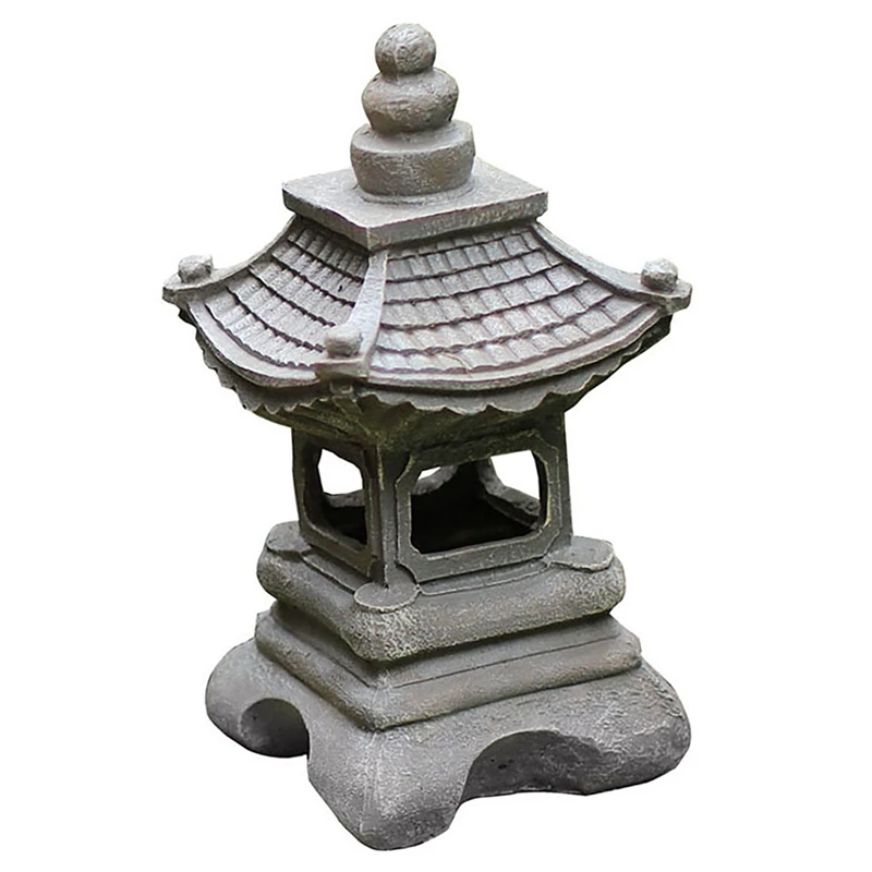 2X Japanese Style Courtyard Decoration Resin Solar Lamp Palace Lanterns Zen Landscape Lights Home Gardening Decoration
2X Japanese Style Courtyard Decoration Resin Solar Lamp Palace Lanterns Zen Landscape Lights Home Gardening Decoration