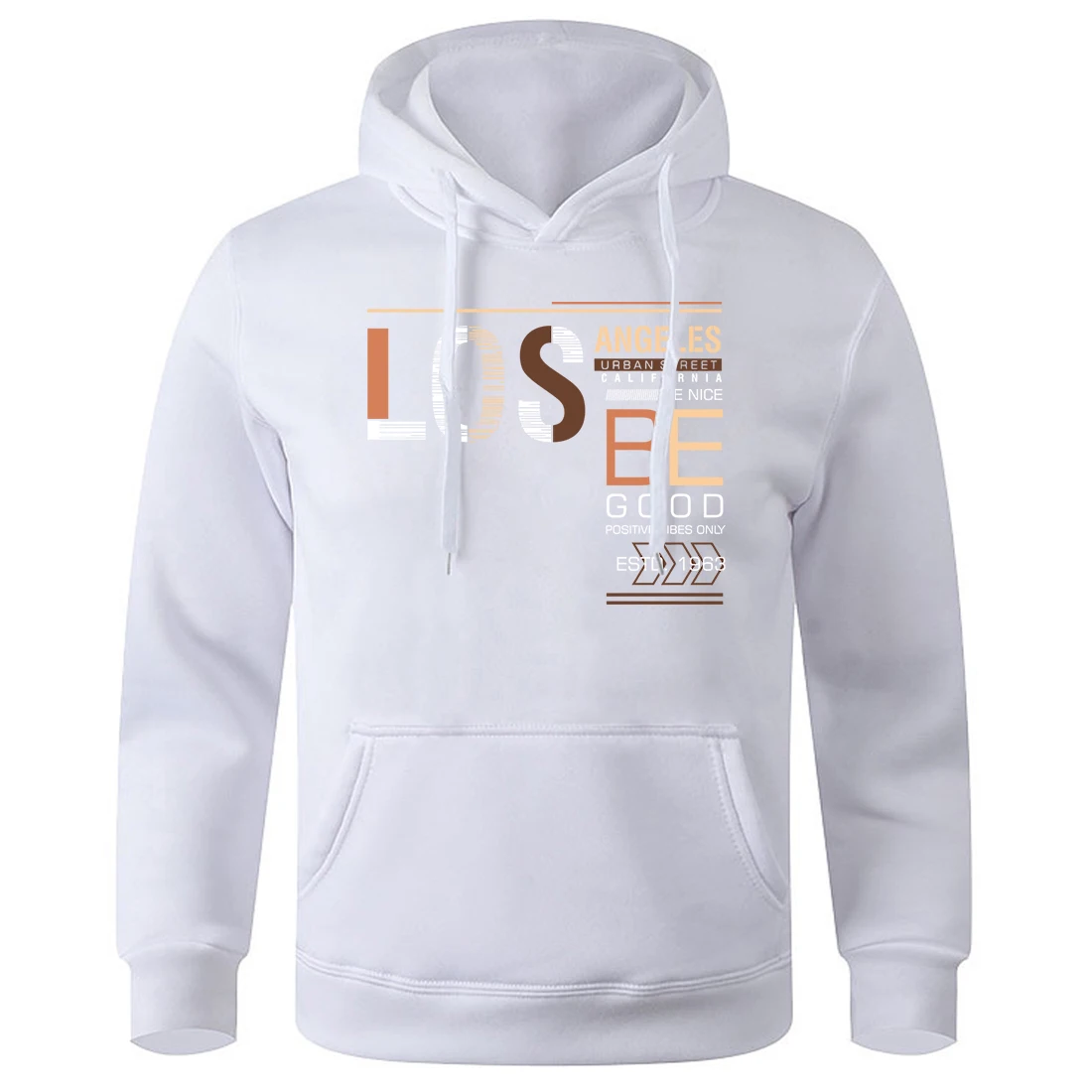 Los Angeles California Be Nice Be Good Estd.1963 Men'S Hoody Fleece Warm Hooded Fashion Sport Sweatshirt All Match Basic Hoodies
Los Angeles California Be Nice Be Good Estd.1963 Men'S Hoody Fleece Warm Hooded Fashion Sport Sweatshirt All Match Basic Hoodies