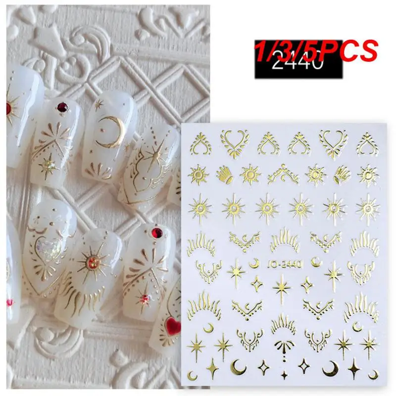 1/3/5 шт., декоративные наклейки для ногтей 
1/3/5 шт., декоративные наклейки для ногтей