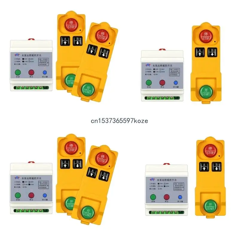 Wireless Remote Control 220V Water Pump Intelligent Controller 380V Power Supply Motor Water Pump Remote 3-Phrase
Wireless Remote Control 220V Water Pump Intelligent Controller 380V Power Supply Motor Water Pump Remote 3-Phrase