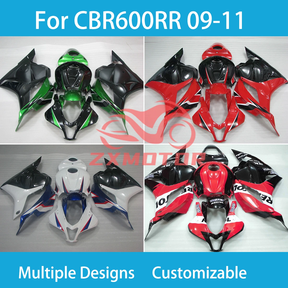 CBR 600RR 2009 2010 2011 Обтекатели для Honda CBR600RR 09 10 11 комплект пластиковых обтекателей для мотоциклов
CBR 600RR 2009 2010 2011 Обтекатели для Honda CBR600RR 09 10 11 комплект пластиковых обтекателей для мотоциклов