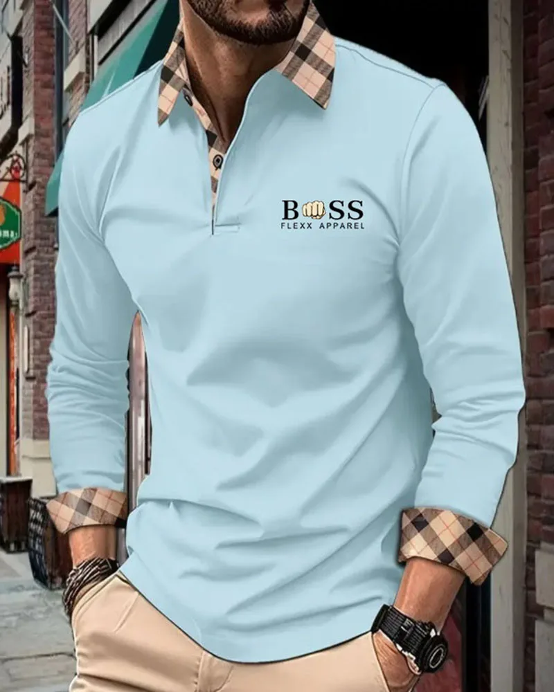 Men's T-shirt button up Polo shirt lapel Polo shirt spring summer street long sleeve men's wear
Men's T-shirt button up Polo shirt lapel Polo shirt spring summer street long sleeve men's wear