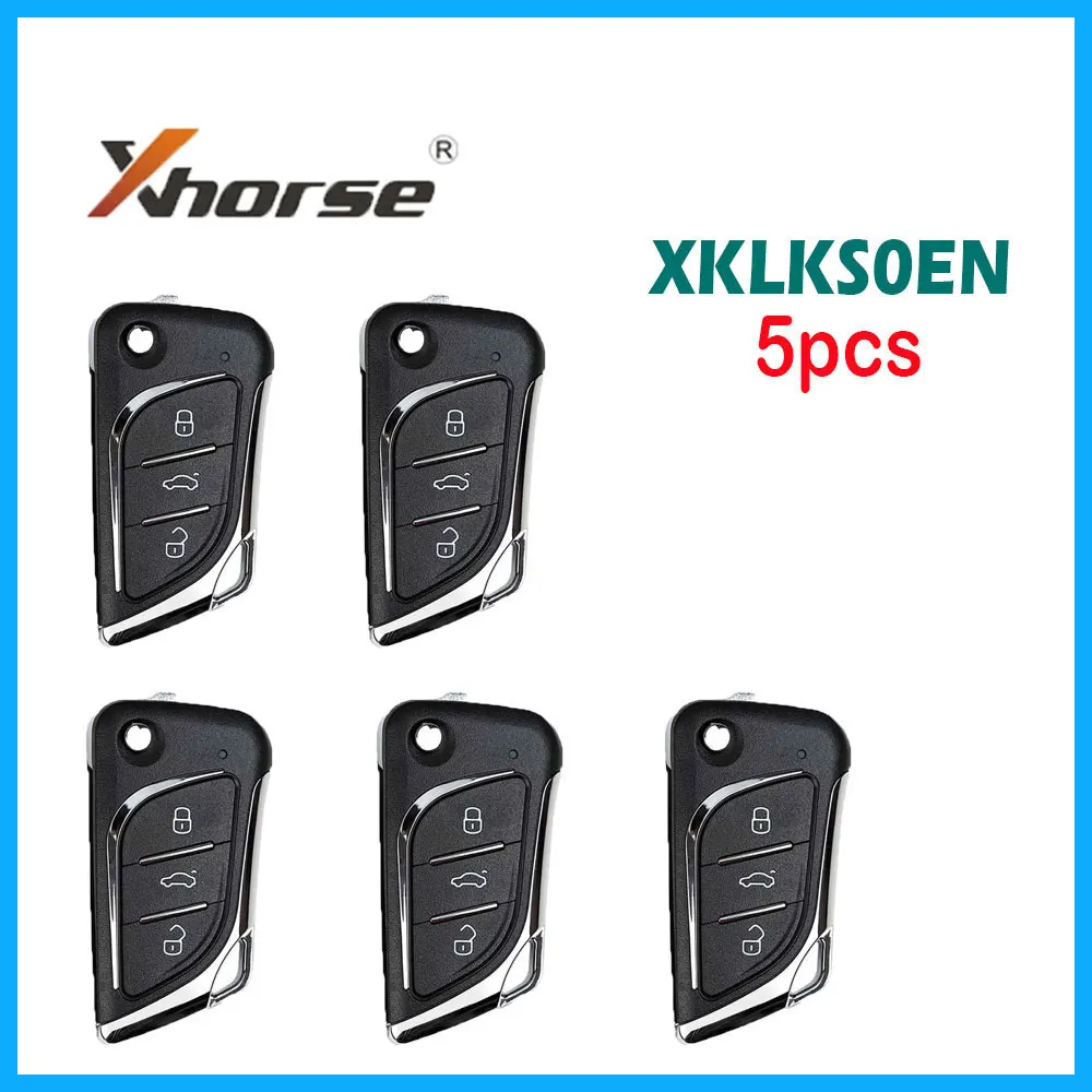 5pcs Xhorse XKLKS0EN VVDI Wire Remote Key 3 Button Car Key for VVDI Mini Key Tool VVDI2 Universal Car Remote Key English Version
5pcs Xhorse XKLKS0EN VVDI Wire Remote Key 3 Button Car Key for VVDI Mini Key Tool VVDI2 Universal Car Remote Key English Version