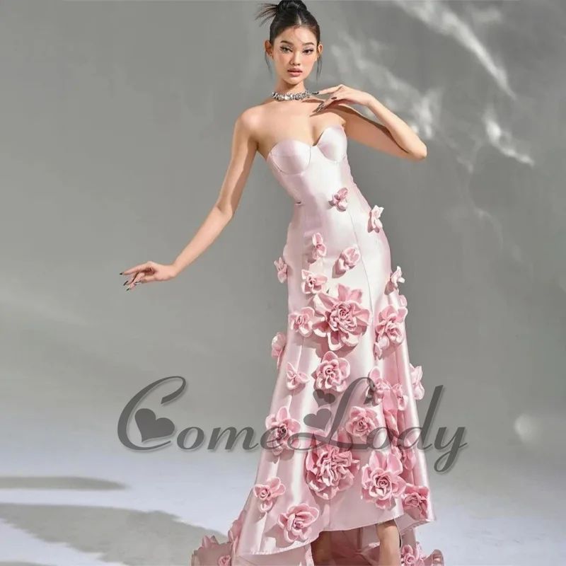 Comelody Elegant Ball Gowns Princess Prom Dress Saudi Arabric Strapless Floral Print Backless Chapel Train Drop Shipping
Comelody Elegant Ball Gowns Princess Prom Dress Saudi Arabric Strapless Floral Print Backless Chapel Train Drop Shipping