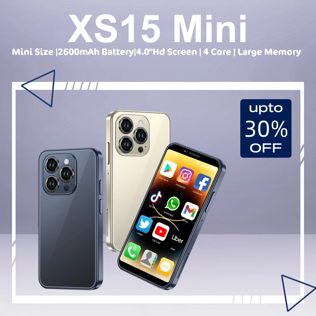 Новый мини-телефон XS15 Mini, 5,5-дюймовый, Стандартный Google Play, смартфон Android 4,0, 9,0 мАч, бесплатная доставка
Новый мини-телефон XS15 Mini, 5,5-дюймовый, Стандартный Google Play, смартфон Android 4,0, 9,0 мАч, бесплатная доставка