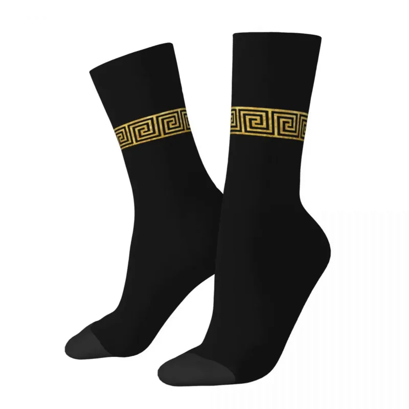 Gold Greek Key Trendy Socks Men Women Polyester Casual Socks High Quality Spring Summer Autumn Middle Tube Stockings Gifts
Gold Greek Key Trendy Socks Men Women Polyester Casual Socks High Quality Spring Summer Autumn Middle Tube Stockings Gifts