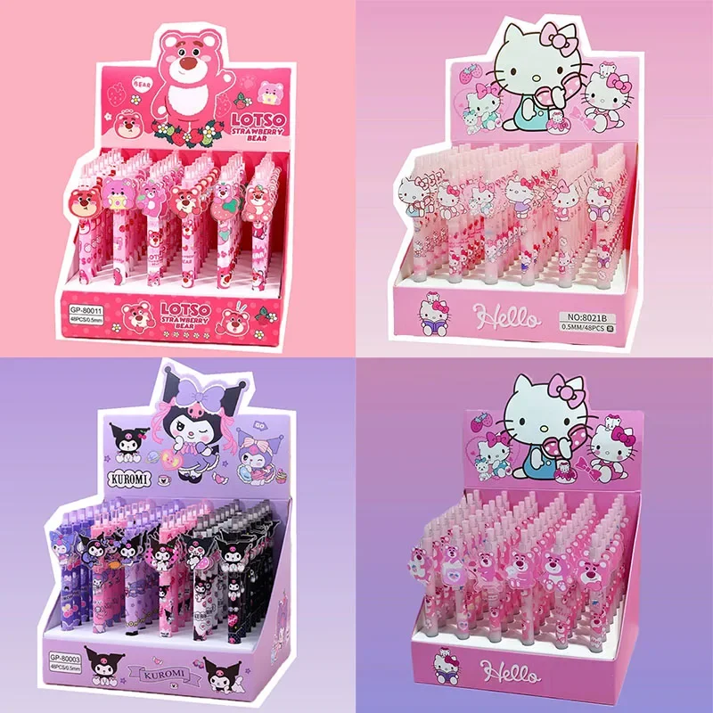 48PCS Disney Sanrio 0.5 Neutral Pen Anime Figure Lotso Kulomi HelloKitty Cinnamoroll Study Read Office Work Articles Wholesale
48PCS Disney Sanrio 0.5 Neutral Pen Anime Figure Lotso Kulomi HelloKitty Cinnamoroll Study Read Office Work Articles Wholesale