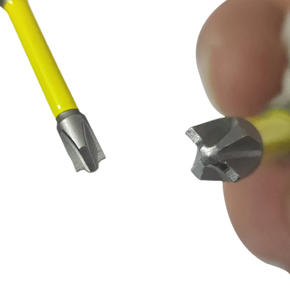 Phosphating Black Treatment Screwdriver Bits Yellow/Silver Socket Switch Special Cross Screwdriver Bit Alloy Steel
Phosphating Black Treatment Screwdriver Bits Yellow/Silver Socket Switch Special Cross Screwdriver Bit Alloy Steel