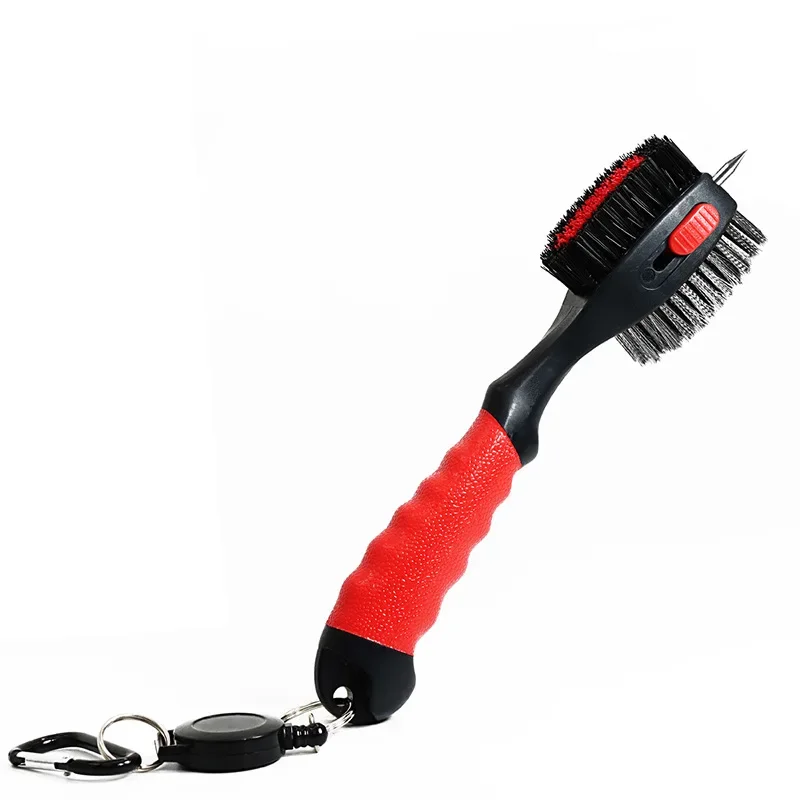 Golf Accessories Club Cleaning Brush Ball Head Double-sided Cleaning Brush Nylon Steel Brush
Golf Accessories Club Cleaning Brush Ball Head Double-sided Cleaning Brush Nylon Steel Brush
