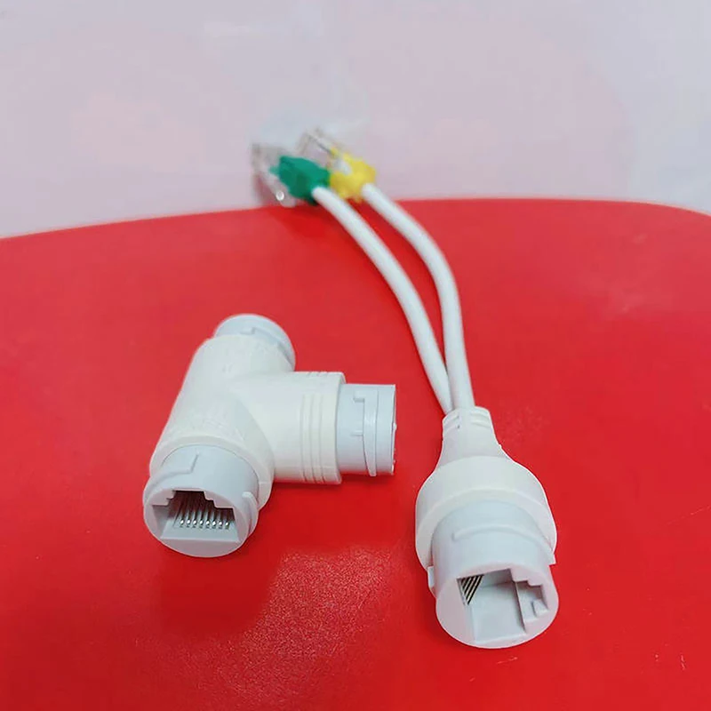 POE Splitter Adapter Ethernet One Network Cable Two Camera Splitter Combiner Connector Converter
POE Splitter Adapter Ethernet One Network Cable Two Camera Splitter Combiner Connector Converter
