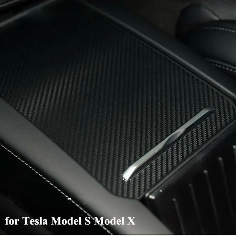 For Tesla Model S X Carbon Fiber Style Carbon Fiber Black Protect Center Console Box Sticker Armrest Cover
For Tesla Model S X Carbon Fiber Style Carbon Fiber Black Protect Center Console Box Sticker Armrest Cover