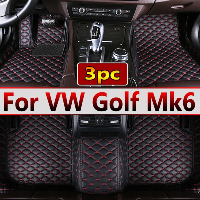 

Автомобильный напольный коврик для VW Volkswagen Golf6 Golf 6 Mk6 5K 2009 ~ 2013, коврик для защиты от грязи, напольный коврик, коврики, автомобильные аксессуары, Vento Choice