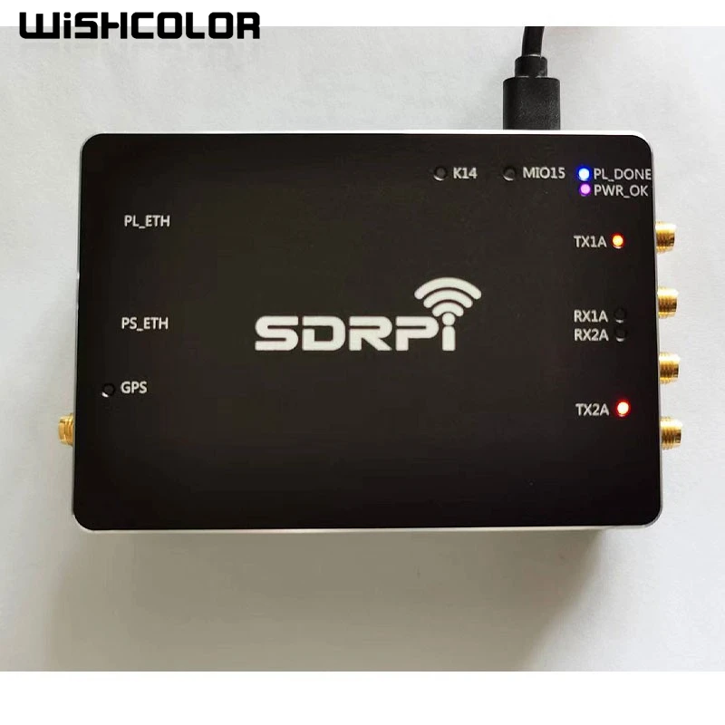 Платформа Wishcolor SDRPi SDR программно определяемая радиоплатформа с черным корпусом из алюминиевого сплава AD9361 для ZYNQ
Платформа Wishcolor SDRPi SDR программно определяемая радиоплатформа с черным корпусом из алюминиевого сплава AD9361 для ZYNQ