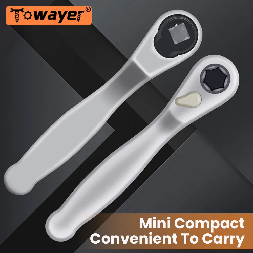 2 in 1 Ratchet Socket Wrench Mini Ratchet Bit Wrench Ratchet Wrench Screwdriver Function Set Smallest Split Wheel Quick Spanner
2 in 1 Ratchet Socket Wrench Mini Ratchet Bit Wrench Ratchet Wrench Screwdriver Function Set Smallest Split Wheel Quick Spanner