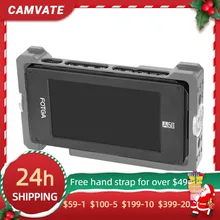CAMVATE FOTGA DP500IIIS A50 5" FHD IPS Video On-camera Field Monitor HDMI 4K Input/Output Dual NP-F Battery Plate & 1/4" Support
CAMVATE FOTGA DP500IIIS A50 5" FHD IPS Video On-camera Field Monitor HDMI 4K Input/Output Dual NP-F Battery Plate & 1/4" Support