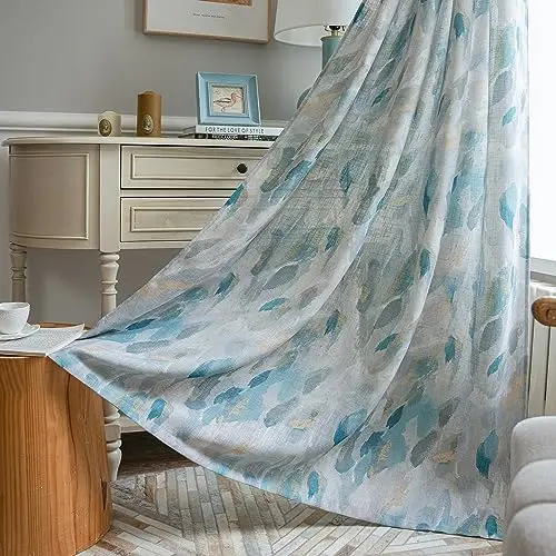 for Living Room Linen Curtains 84 inches Length Light Filtering Privacy Protect Drapes Set Natural Soft Touch Leaves Pattern Win
for Living Room Linen Curtains 84 inches Length Light Filtering Privacy Protect Drapes Set Natural Soft Touch Leaves Pattern Win