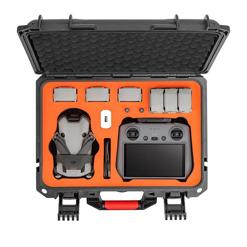 For Dji Mini 4 Pro Storage Box Portable Suitcase Hard Shell For Dji Rc/Rc2/N1/N2 Explosion-Proof Waterproof Box Carrying Case
For Dji Mini 4 Pro Storage Box Portable Suitcase Hard Shell For Dji Rc/Rc2/N1/N2 Explosion-Proof Waterproof Box Carrying Case