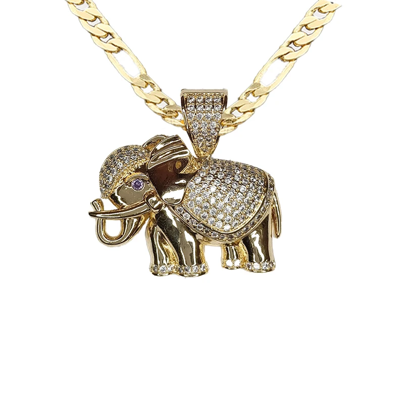 Mammoth African Elephant Pendant Fashion Hip-hop Dominant Cuban Chain Lucky Gift Accessories
Mammoth African Elephant Pendant Fashion Hip-hop Dominant Cuban Chain Lucky Gift Accessories