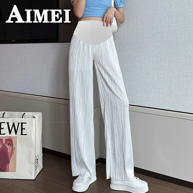 Y2K Одежда для беременных брюки летние тонкие широкие штаны с высокой талией свободные прямые шелковые брюки для отдыха в Корейском стиле
Y2K Одежда для беременных брюки летние тонкие широкие штаны с высокой талией свободные прямые шелковые брюки для отдыха в Корейском стиле