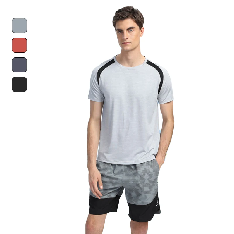 Men Sport Gym T-Shirts Slim Fit Athletic Wear Casual T-Shirt Running Fitness Solid Color Polyester Tops Tees
Men Sport Gym T-Shirts Slim Fit Athletic Wear Casual T-Shirt Running Fitness Solid Color Polyester Tops Tees