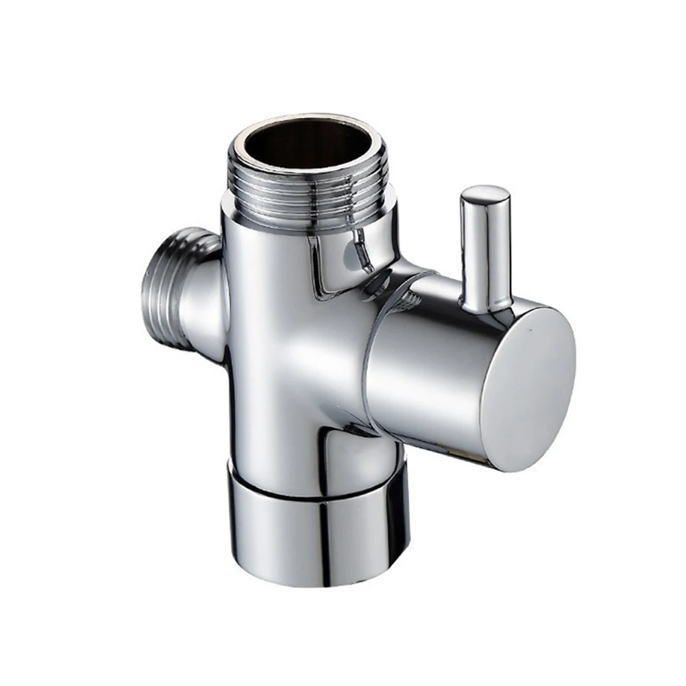 Durable High Quality New Accessories Diverter Valve Household Products Chrome Converter For Shower Head G1/2in
Durable High Quality New Accessories Diverter Valve Household Products Chrome Converter For Shower Head G1/2in