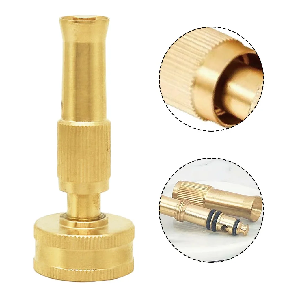 Brass Spray Nozzle Water Gun High Pressure Direct Spray Sprinkler Quick Connector Adjustable Home Garden Hose
Brass Spray Nozzle Water Gun High Pressure Direct Spray Sprinkler Quick Connector Adjustable Home Garden Hose
