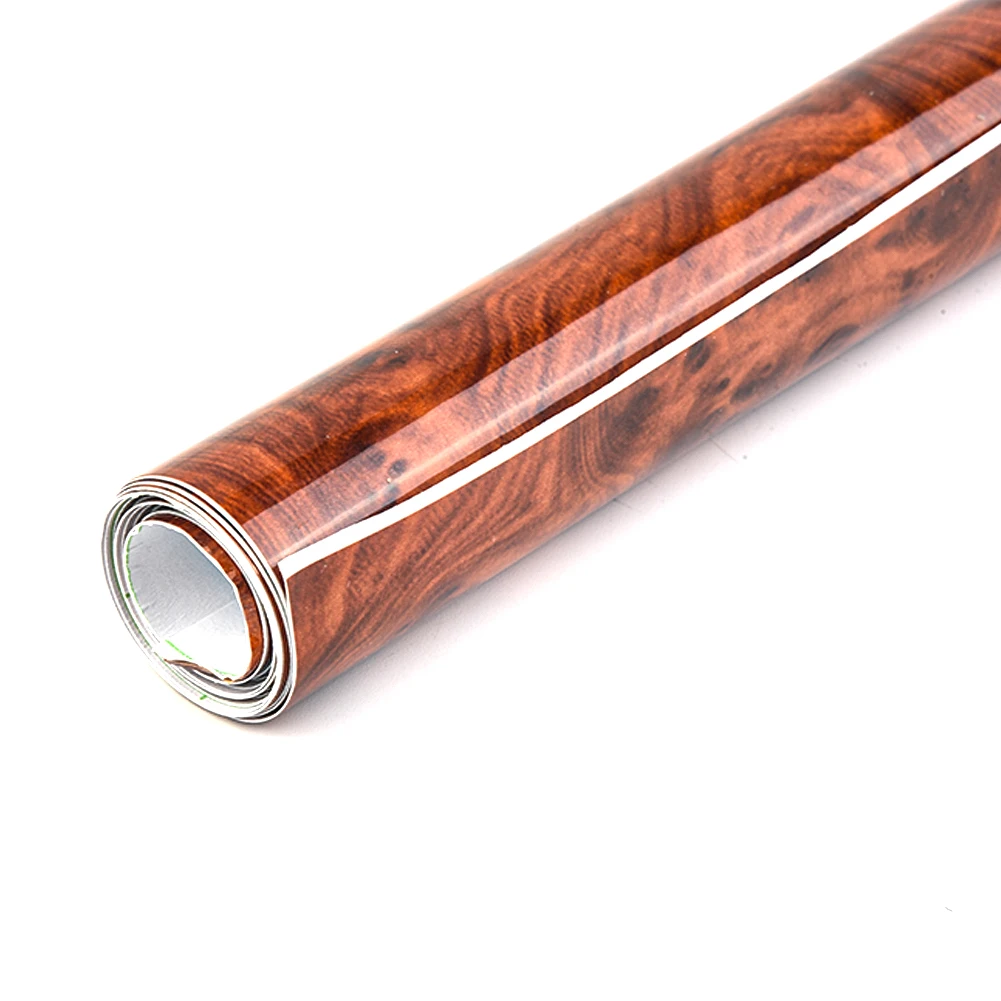 High Glossy Sticker Car Internal Adhesive DIY Film Wood Grain Vinyl Decal-Part 30cmX120cm Maroon Waterproof Exterior Accessories
High Glossy Sticker Car Internal Adhesive DIY Film Wood Grain Vinyl Decal-Part 30cmX120cm Maroon Waterproof Exterior Accessories