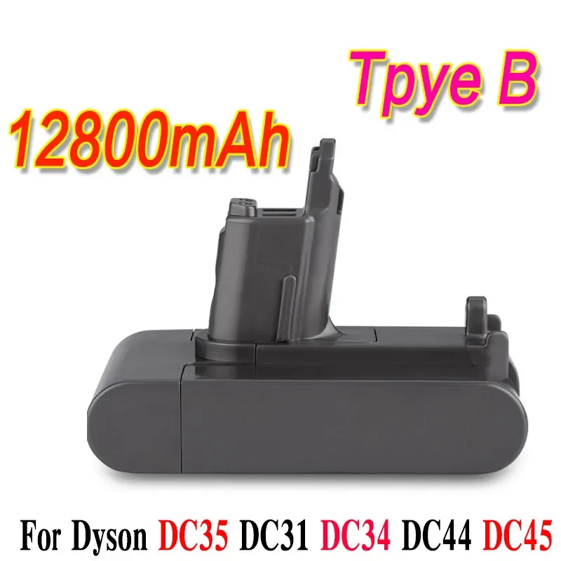 22.2V 12800mAh Li-ion Vacuum Battery for Dyson DC35, DC45 DC31, DC34, DC44, DC31 Animal, DC35 Animal,917083-01 Type B
22.2V 12800mAh Li-ion Vacuum Battery for Dyson DC35, DC45 DC31, DC34, DC44, DC31 Animal, DC35 Animal,917083-01 Type B
