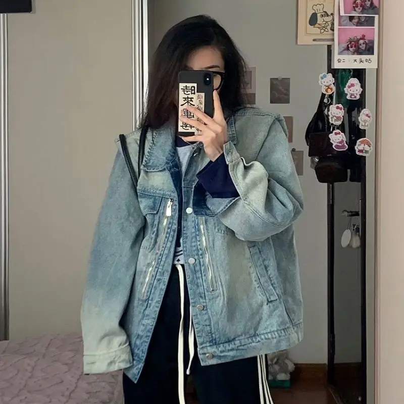 2023 New Autumn And Winter Cowboy Coat Woman Jacket Hong Kong Breeze Retro Easy Make Old Buttons Free Shipping
2023 New Autumn And Winter Cowboy Coat Woman Jacket Hong Kong Breeze Retro Easy Make Old Buttons Free Shipping