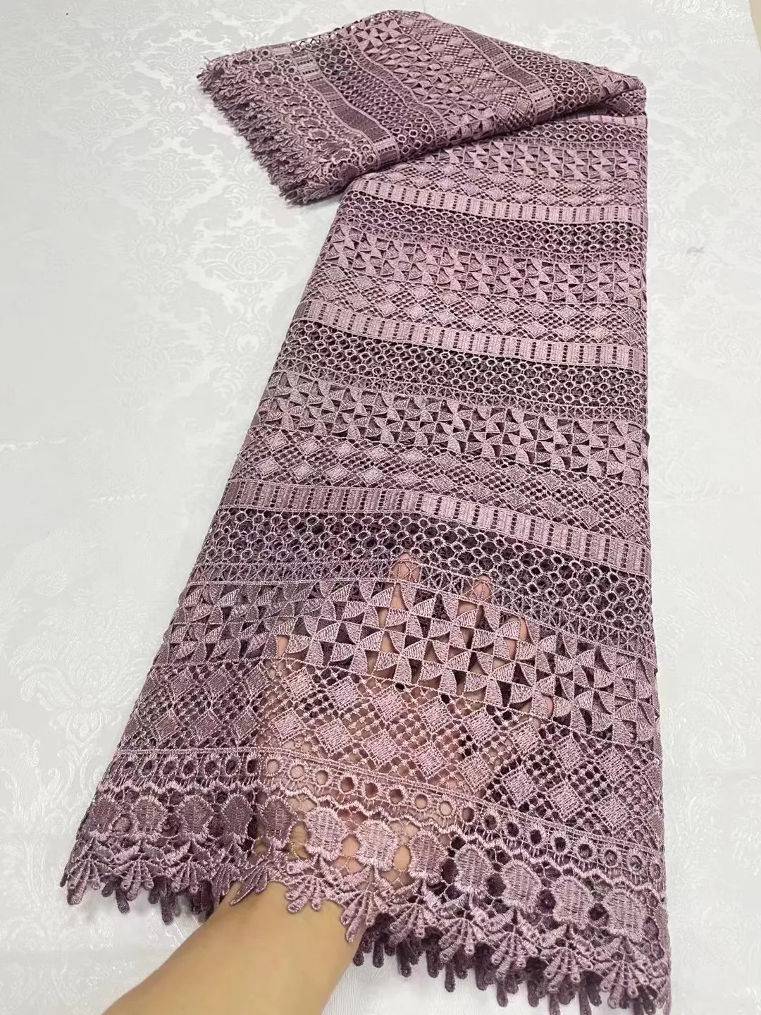 2023 Nigerian High Quality African Lace Fabric French Guipure Cord Lace Fabric For Party Sewing Luxury Evening Dresses
2023 Nigerian High Quality African Lace Fabric French Guipure Cord Lace Fabric For Party Sewing Luxury Evening Dresses